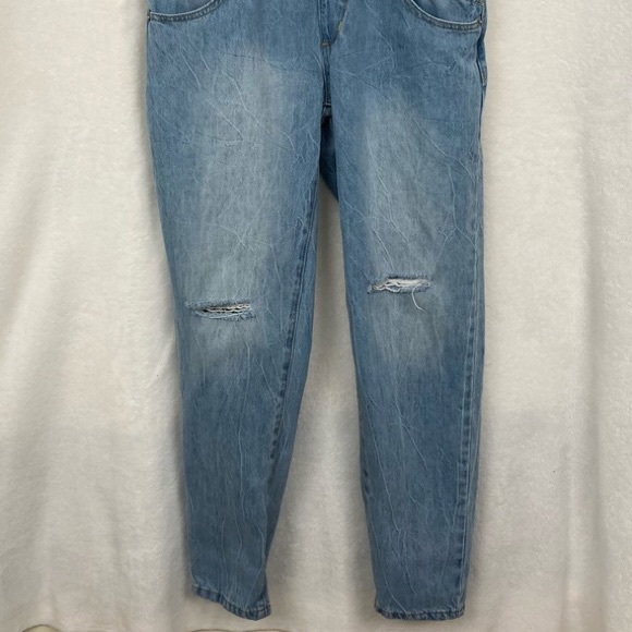 Blank Paige distressed overalls - Picture 4 of 8